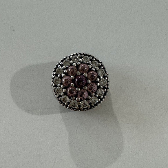 Auth NEW Pandora S925 Dazzling Floral Charm Multi-Colored Zirconia 791820PCZMX - Picture 4 of 8